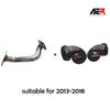 2013-2018 RAV4 Bundle-Lachute Performance Front Pipe and Waterproof Snail Horn