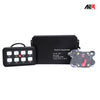 8 Gang Switch Panel, AKD Part Circuit Control Box Wiring Harness On-Off Button for Truck Marine