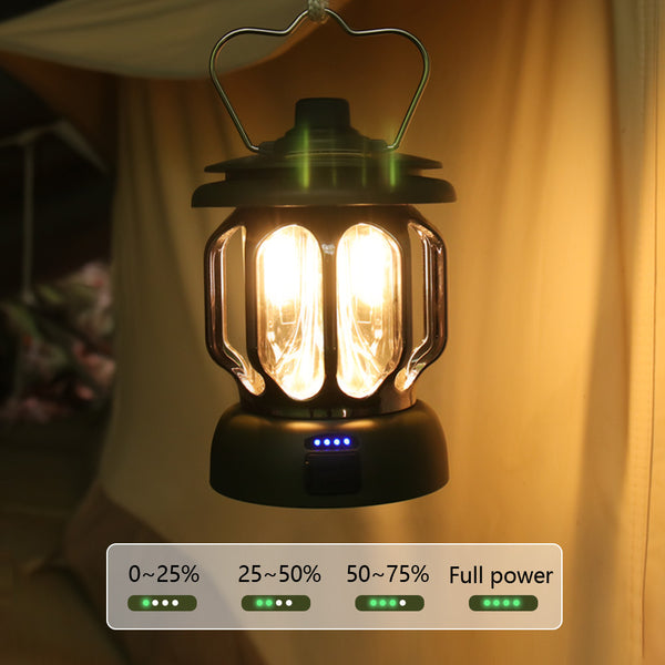 Lámpara LED para acampar al aire libre