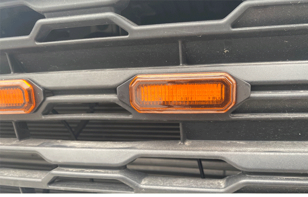 Toyota RAV4 LED Grille Lights  2020 2021  Front grille lights Amber Light